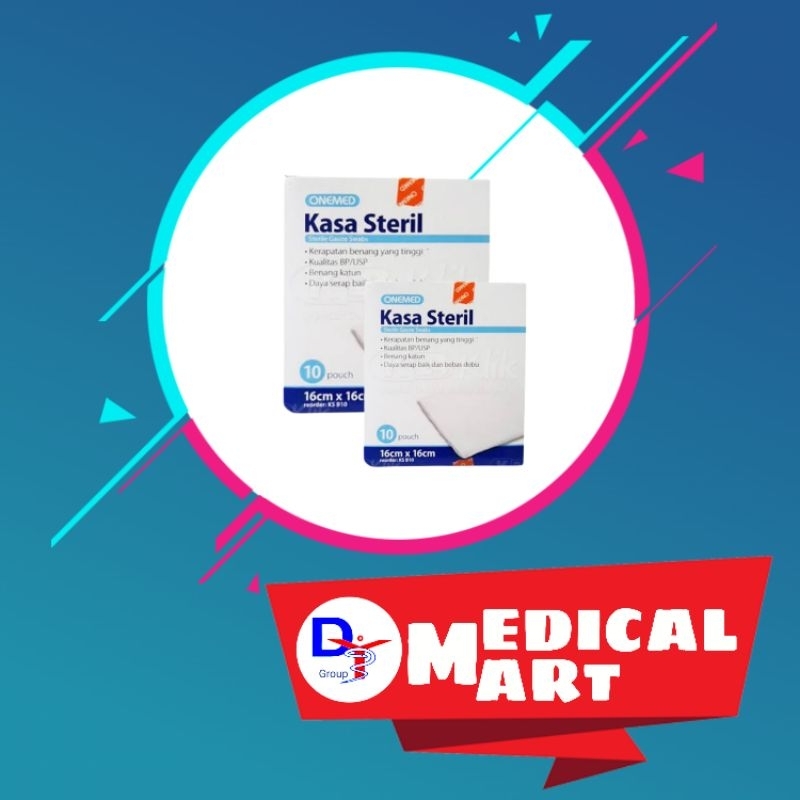 Kassa Steril Onemed 16x16