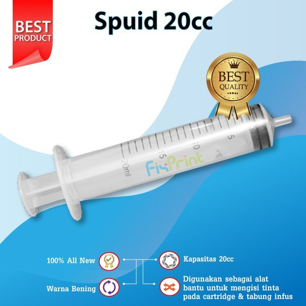 Syringe Spuid Spuit-Jarum Suntik-Suntikan Tinta-20cc 20ml 20 cc ml  Ko