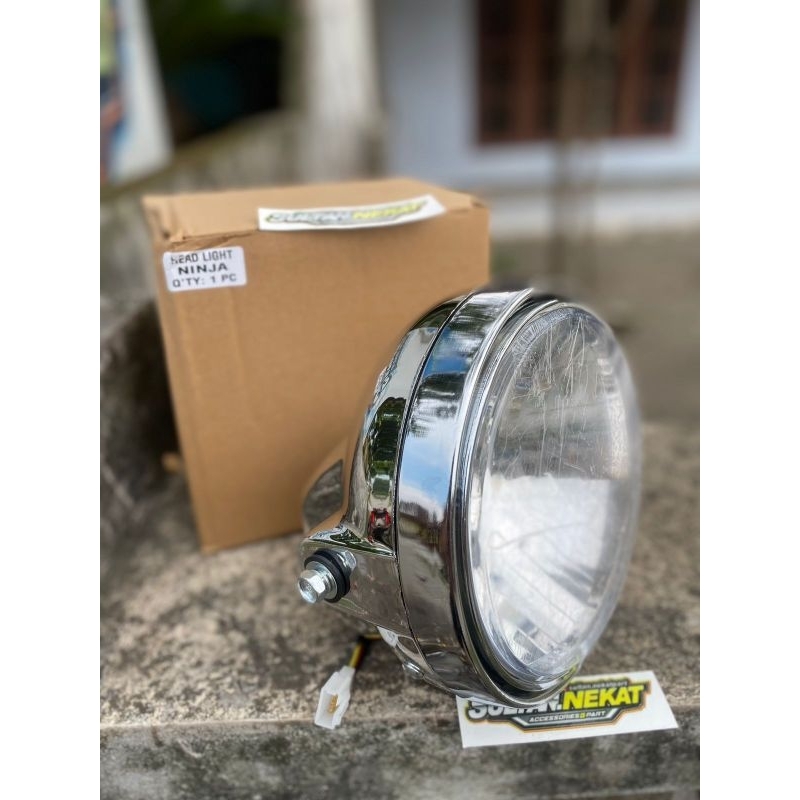 Lampu depan ninja ss batok lampu ninja ss