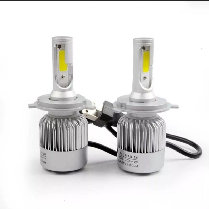 Lampu Mobil COB Waterproof Headlight High Lumen C6 Bisa DIM Lampu Depan Mobil H1 H7 H4 H11