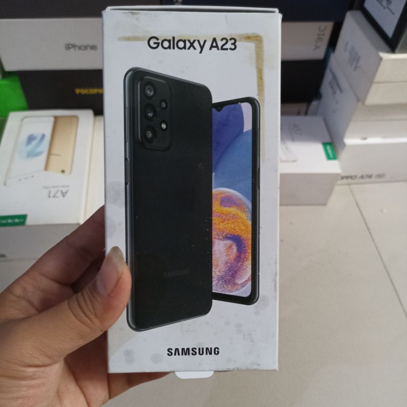 Dus book samsung A23 original copotan murah