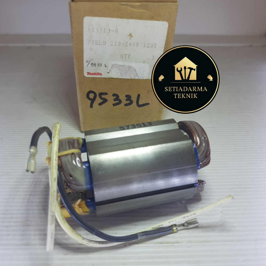 FIELD ASSY MAKITA 9533L ORIGINAL // STATOR MAKITA 9533L ORIGINAL PN:623513-0
