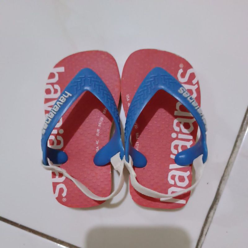sandal havaianas anak preloved