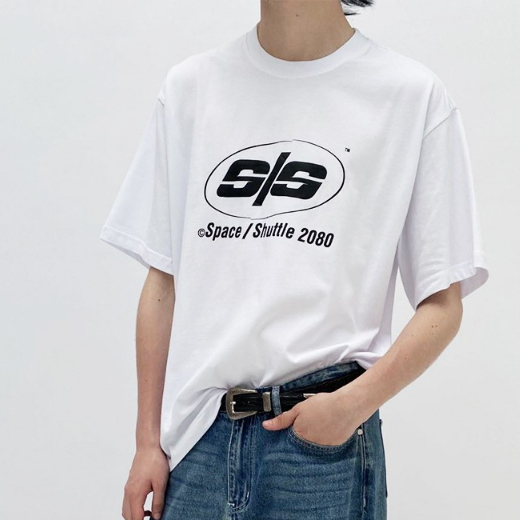 Kaos Wanita T-shirt Putih 100% Cotton Premium High Fashion