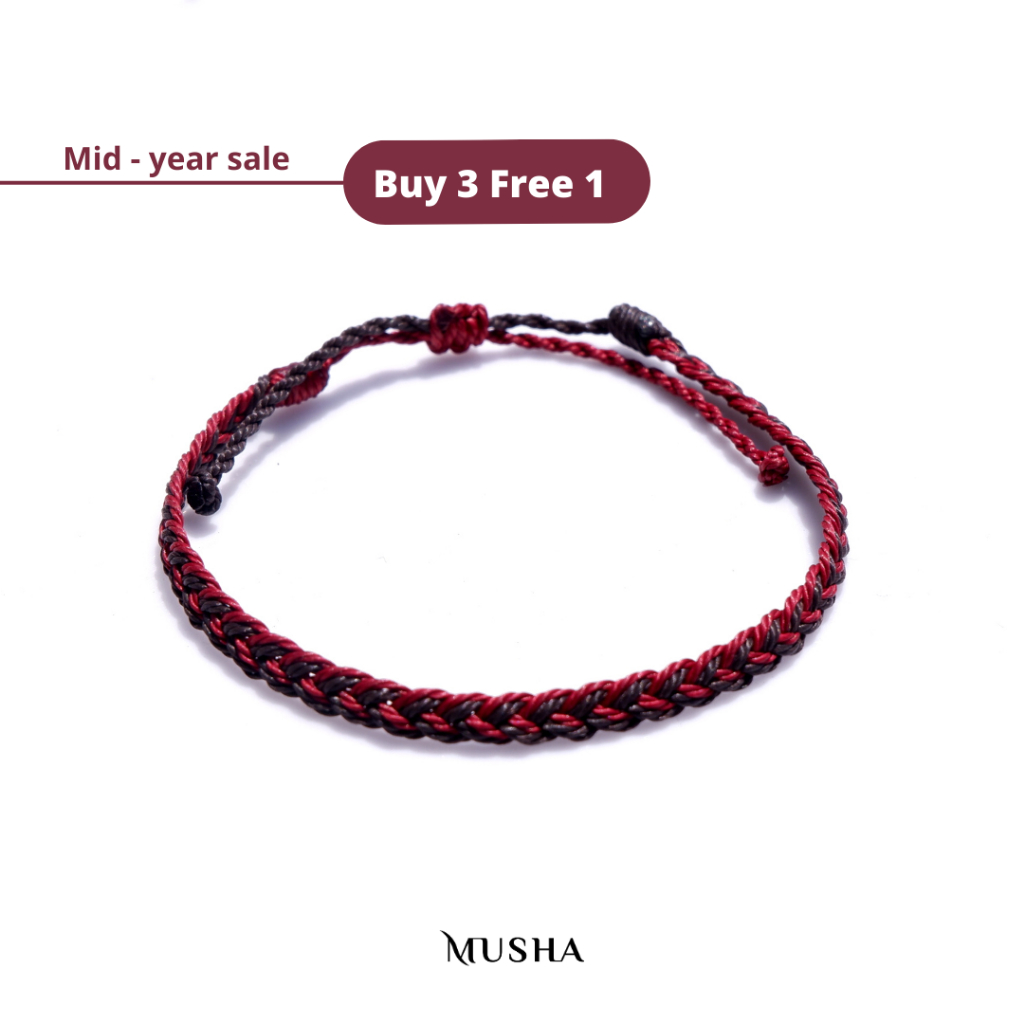 Musha Water-Repellent Bracelet - Brave | Gelang Tali Gelang Pria Gelang Wanita