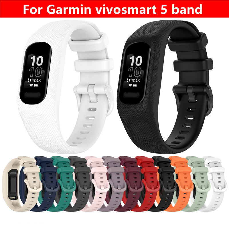 Tali Jam Silicone Garmin VIVOSMART 5 Strap Band SMART 5 - LARGE