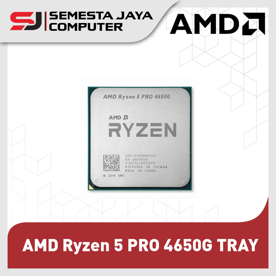 PROCESSOR AMD Ryzen 5 PRO 4650G TRAY NEW PRODUCT