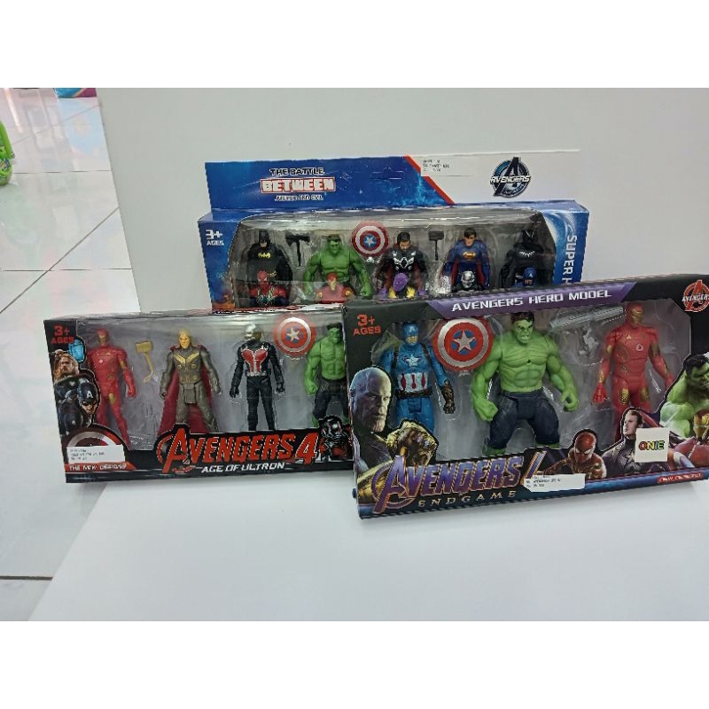 Mainan Anak Action Figure Marvel Avengers/Mainan Anak Robot Avengers