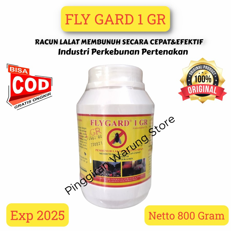 Flygard 1GR - Pembasmi Lalat Sangat Cepat Efektif - 800 Gram