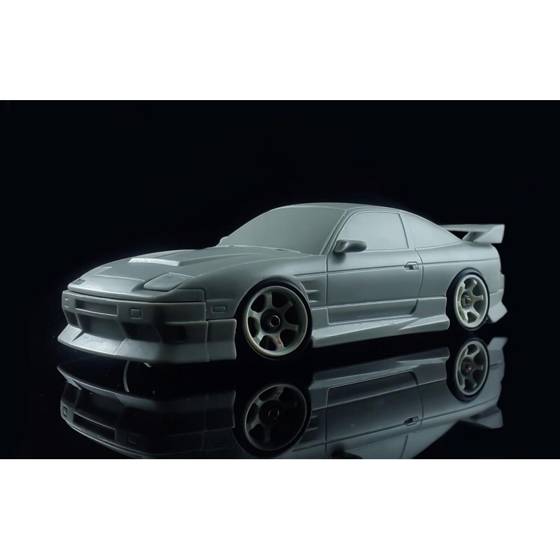 Nissan 180sx Body mini RC skala 1/28