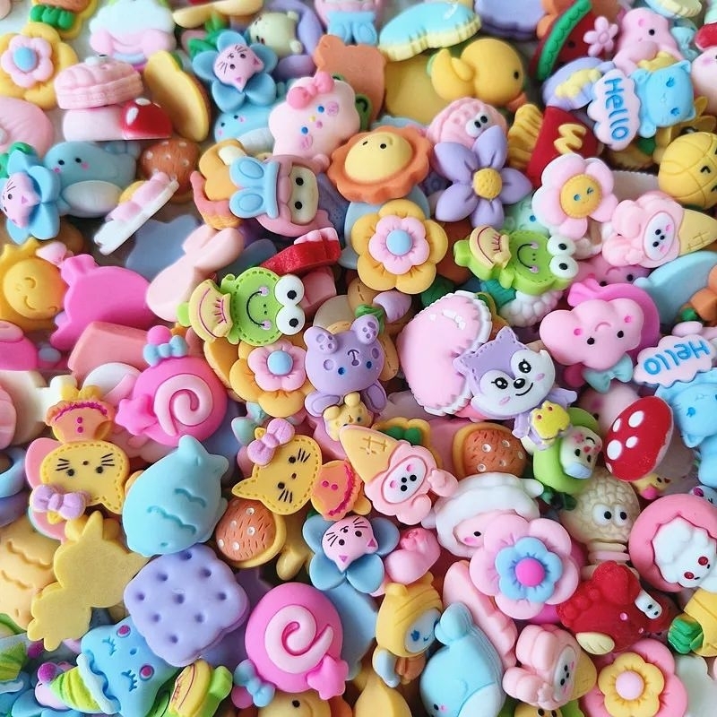 100 pcs clay karakter baru ( CLAY SAJA)