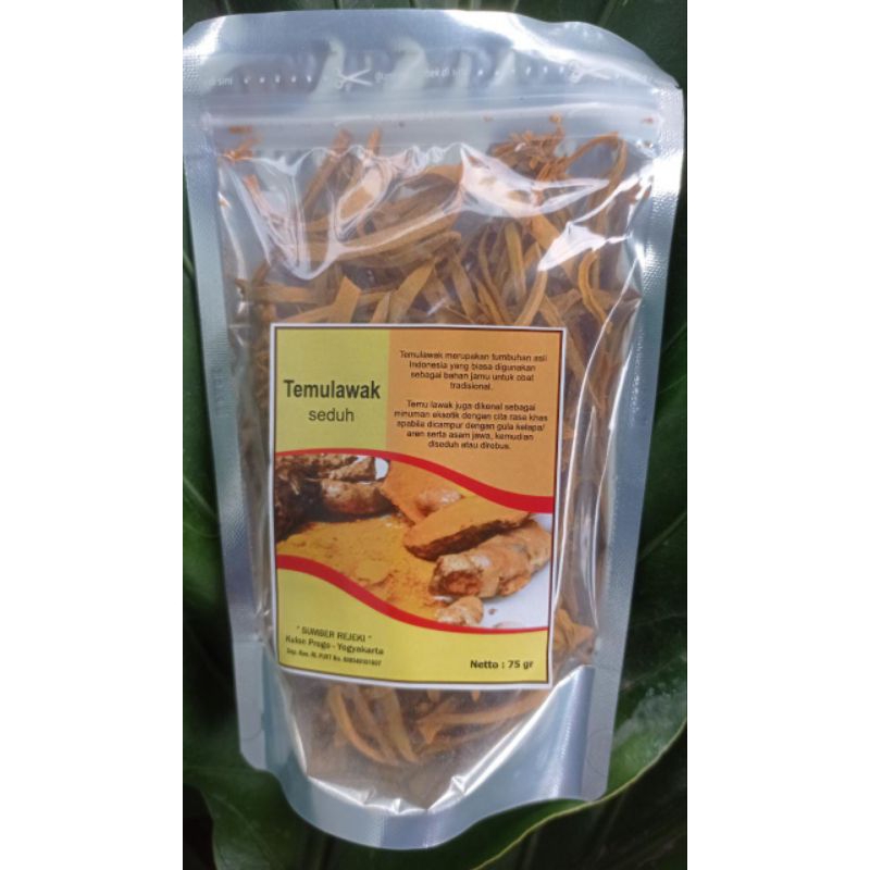 

Temulawak serut organik kering 75gr