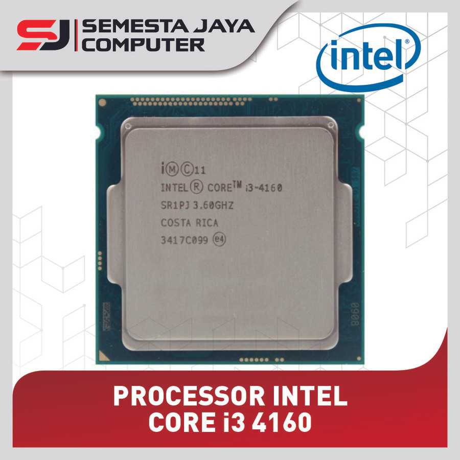 PROCESSOR INTEL CORE I3 4160 LGA 1150 TRAY + FAN