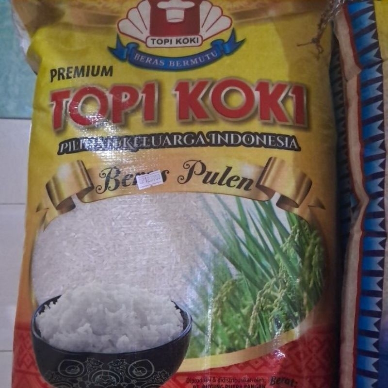 

Beras Premium Topi Koki 10 Kg