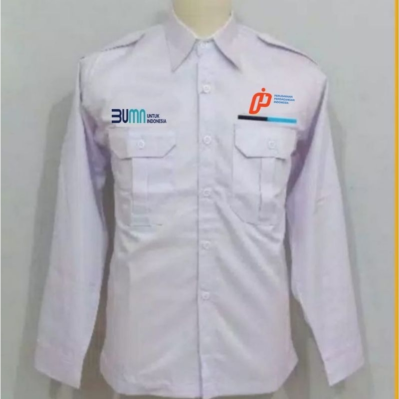 big size Kemeja PPI baju PPI seragam PPI baju kerja PPI kemeja perusahaan perdagangan Indonesia baju