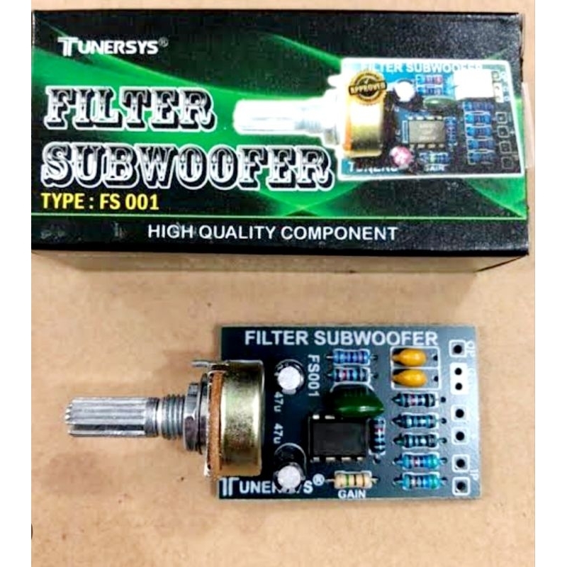 Filter subwoofer [ 4558 ]