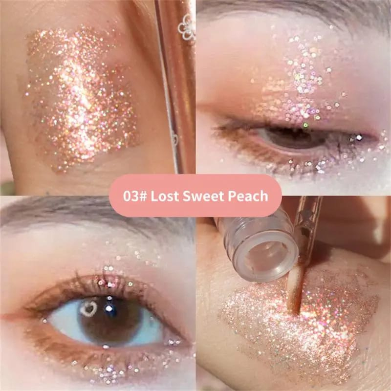 EYESHADOW SHIMMER HIGHLIGHTER CAIR GLITTER BERLIAN TAHAN AIR PEARLESCENT EYE SHADOW PAYET RIASAN PESTA KOSMETIK MATA IMPORT