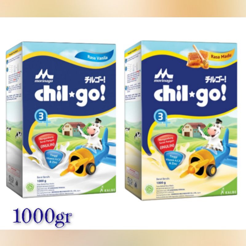 Morinaga Chil go 3+ 1000gr