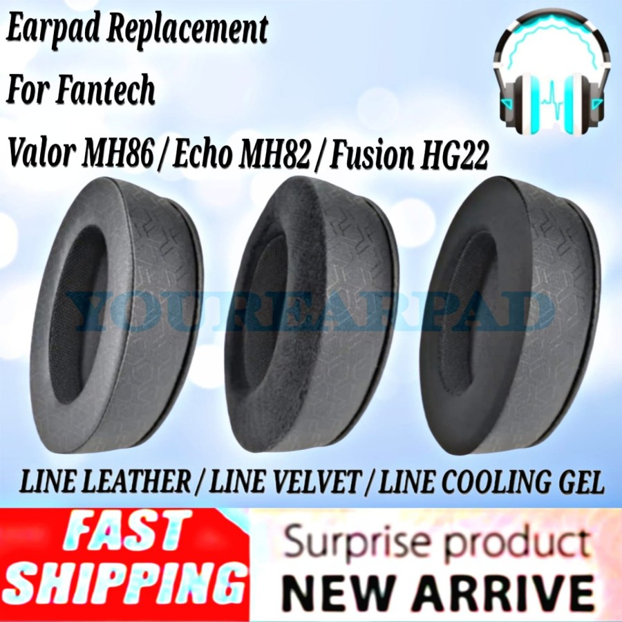 Bantalan Foam Pad Earcup Fantech Fusion HG22 Earpad