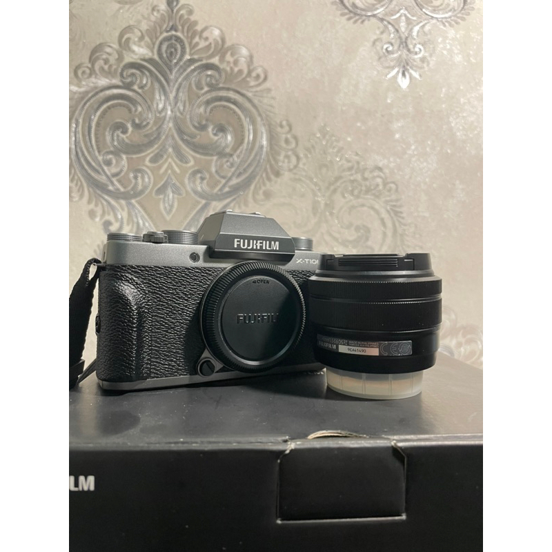 FUJIFILM X-T100 / XT100 KIT 15-45MM OIS - SECOND / BEKAS - body only/lengkap dengan lensa kit