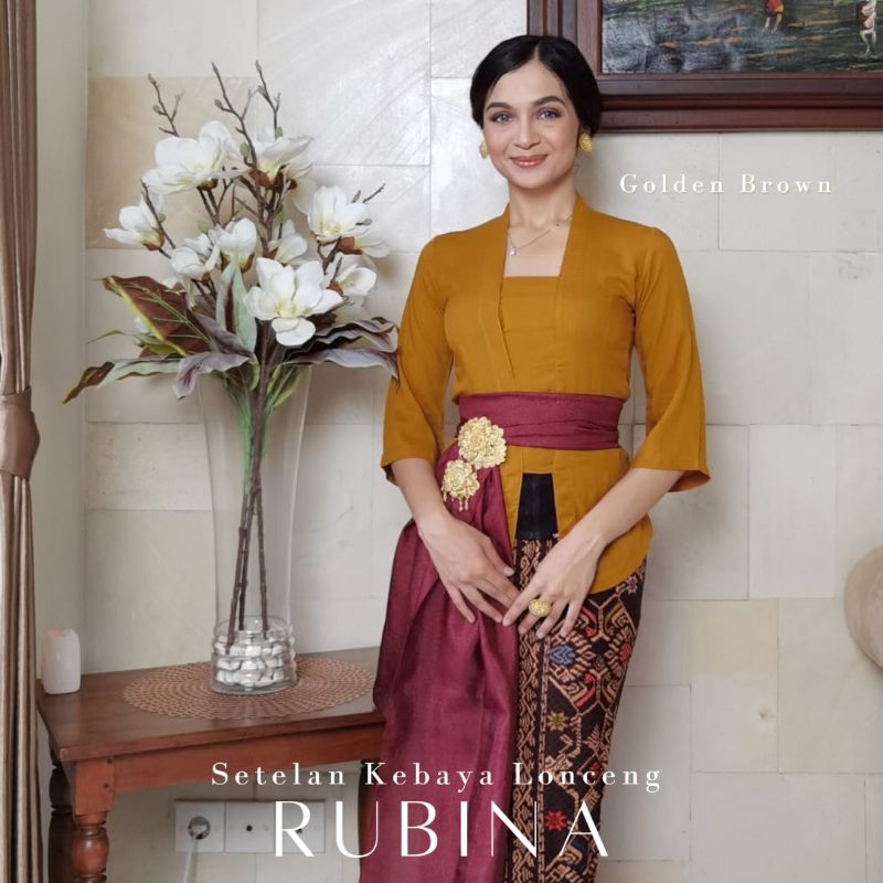 Setelan Kebaya Lengan Lonceng Rubina