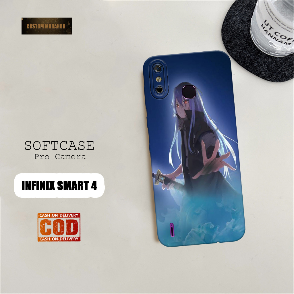 Case Infinix Smart 4 Terbaru - Fashion Motif ANIME - Casing Hp Infinix Smart 4 - Kesing Hp Infinix S