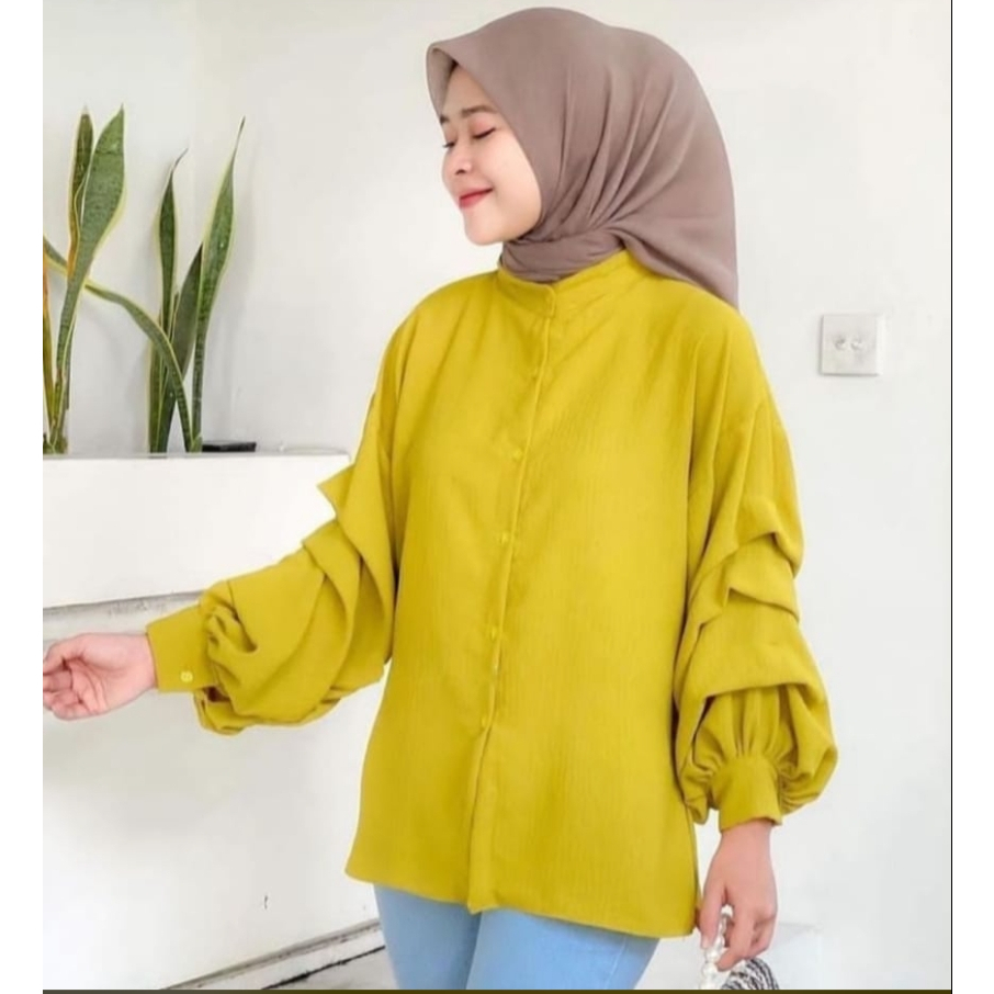 Setelan SYAFIRA (Baju + Celana) One Set Pakaian Wanita Free Bross