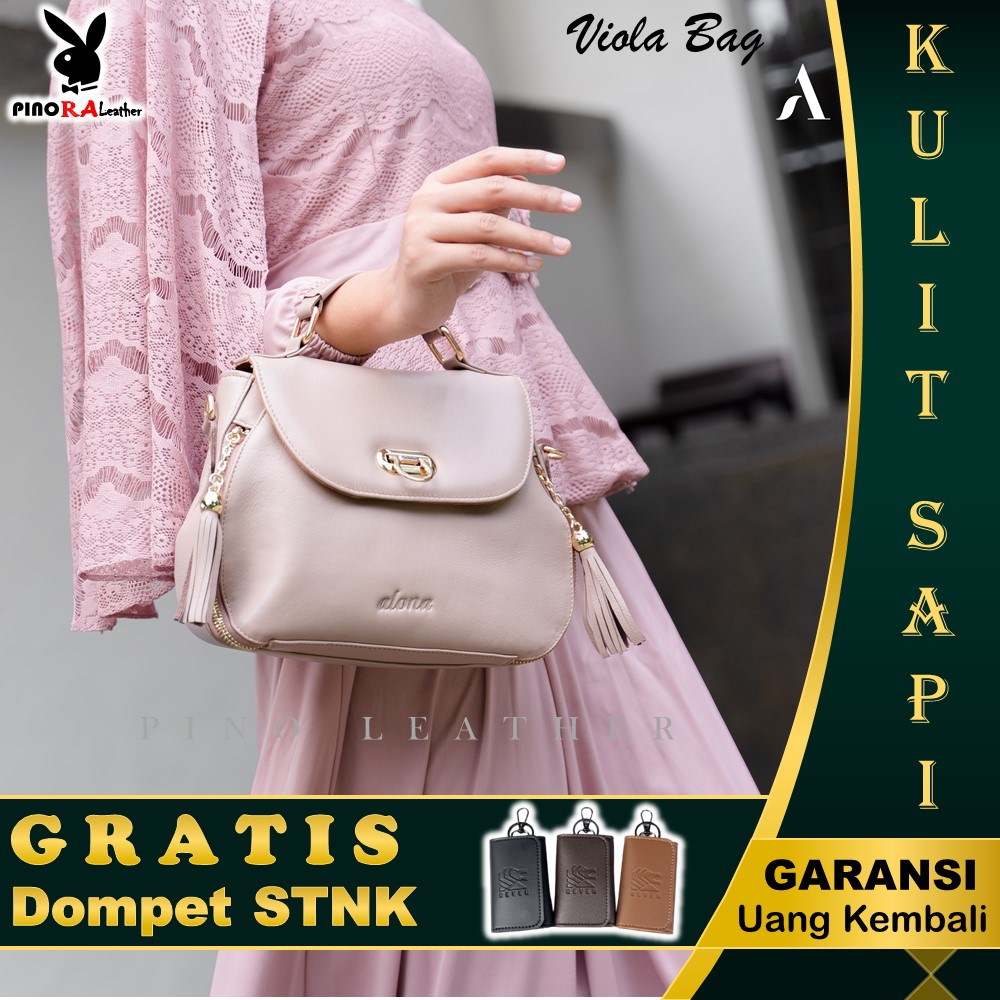 Tas Selempang Kulit Wanita Slempang Shoulder Bag Slingbag Import Multifungsi Pesta Fashion Cewek Asl