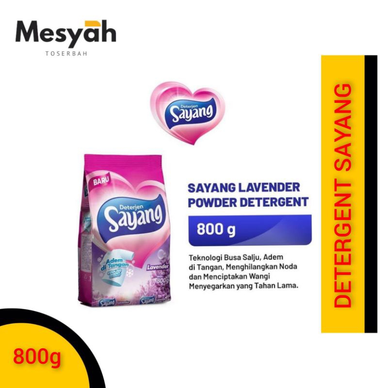 sayang detergen 800gr