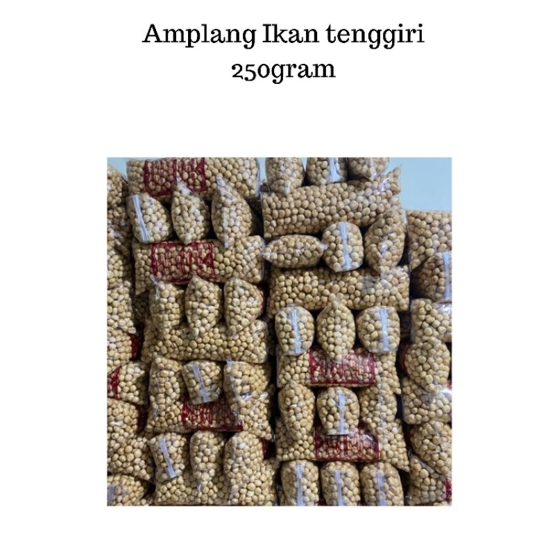 

tenggiri bulat Kerupuk/krupuk ikan tenggiri bulat (free packing kardus buble wrap)