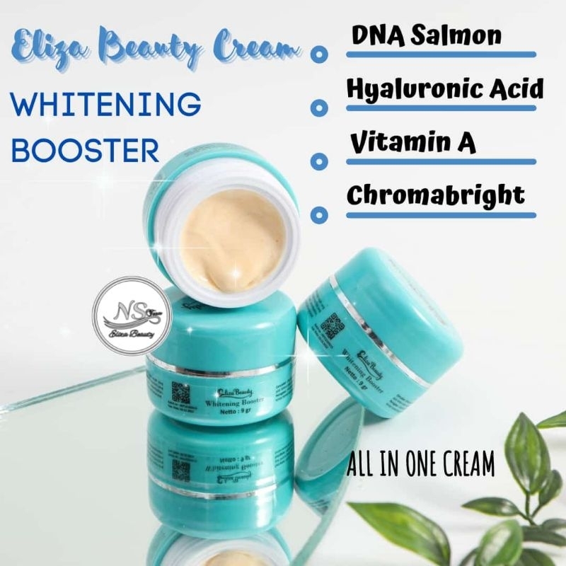Cream Eliza Beauty All In One Skin Type Day Night/Krim Siang Malam Pencerah