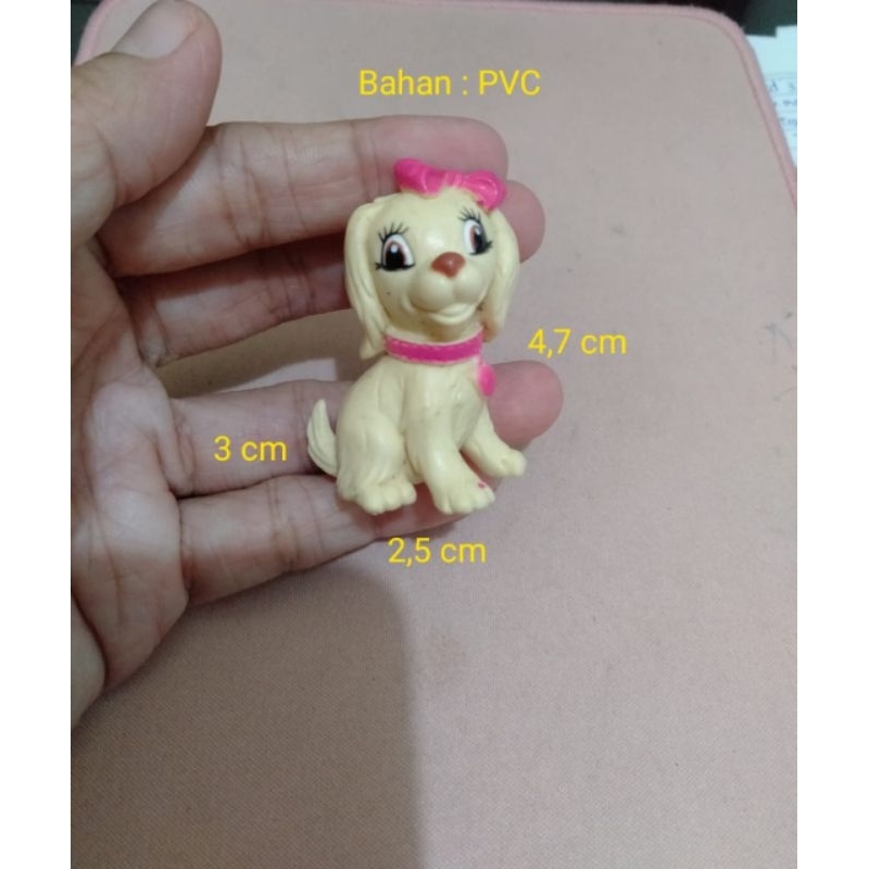 Miniatur Anak Anjing Boneka Berbi