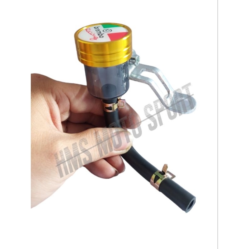 Tabung minyak rem tabung smoke mini plus breket Tabung minyak master rem plus breket tabung minyak r