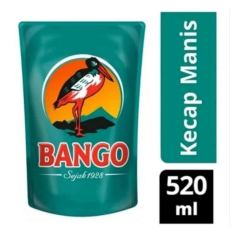 

bango kecap manis refill uk 520ml harga termurah