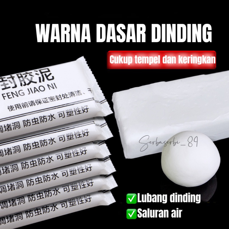 Dempul lubang penutup lubang saluran air dan tambal lubang ac