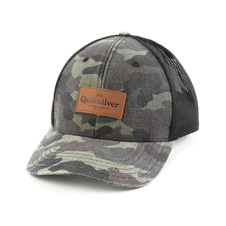 Topi Quiksilver Reek Easy Trucker Cap Hat Washed Camo ORIGINAL
