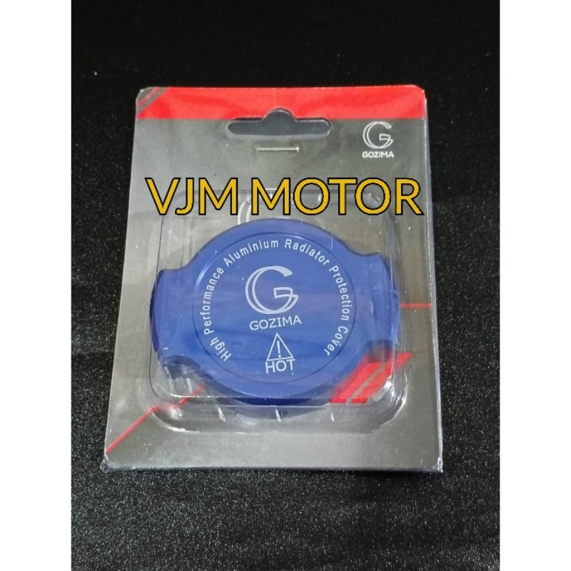 Cover Cap Tutup Radiator Model ARM by Gozima Allumium CNC universal anti karatan Universal motor