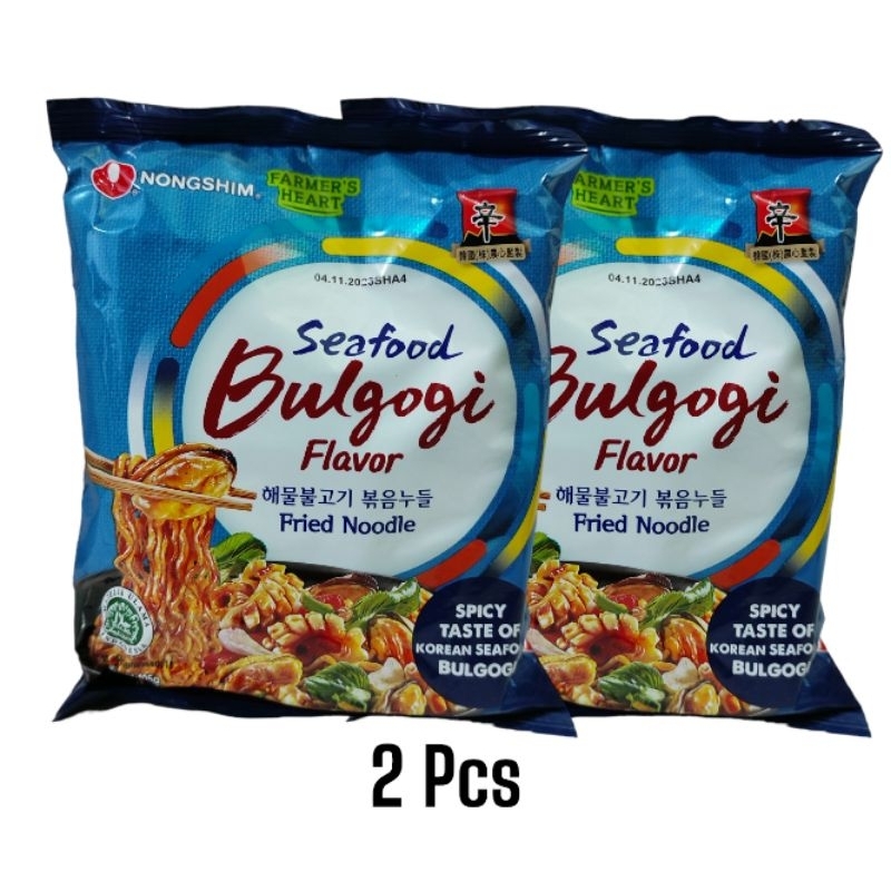 

Nongshim Bulgogi Seafood 2 × 105 gr | Nongshim Bulgogi | Nongshim Halal | Mie Nongshim