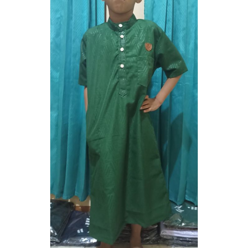 jubah /gamis  anak laki-laki usia 2 -16thun lengan pendek