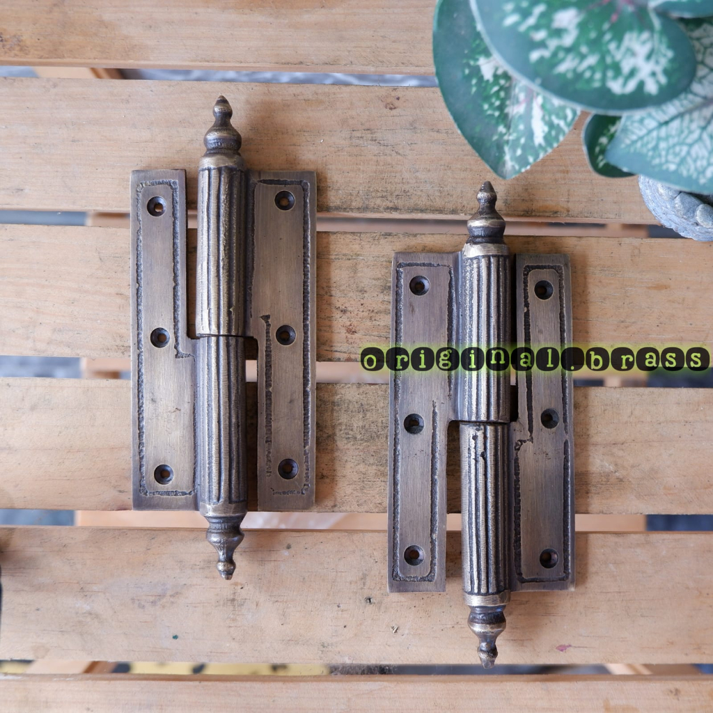 Engsel Kuningan 4,5inch Engsel Pintu Rumah Engsel Pintu Kayu Engsel H