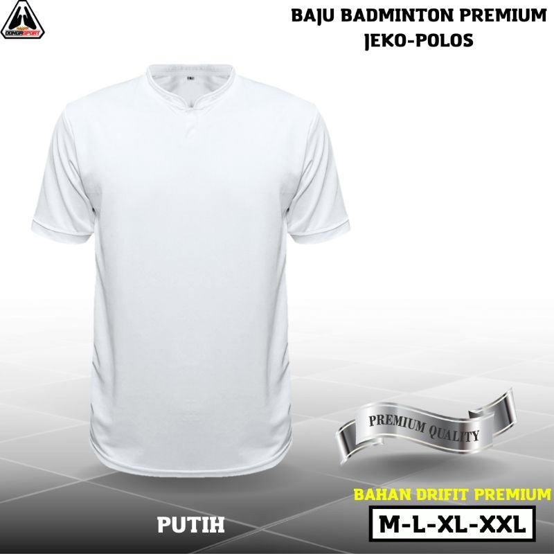 BLL JEKO Baju Badminton Kerah Kaos Badminton Berkerah Wangki Baju Olahraga Kaos Tenis Golf Pingpong