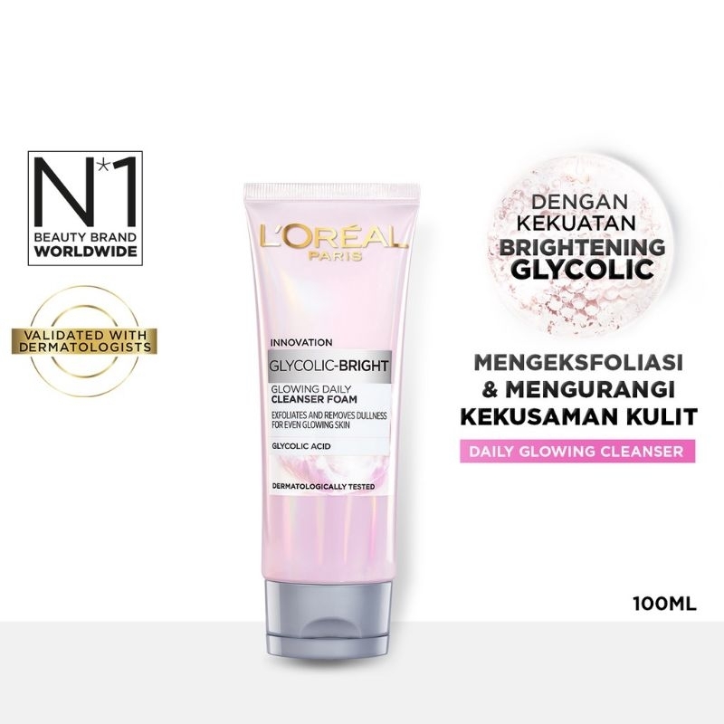 L'OREAL GLYCOLIC BRIGHT SERIES