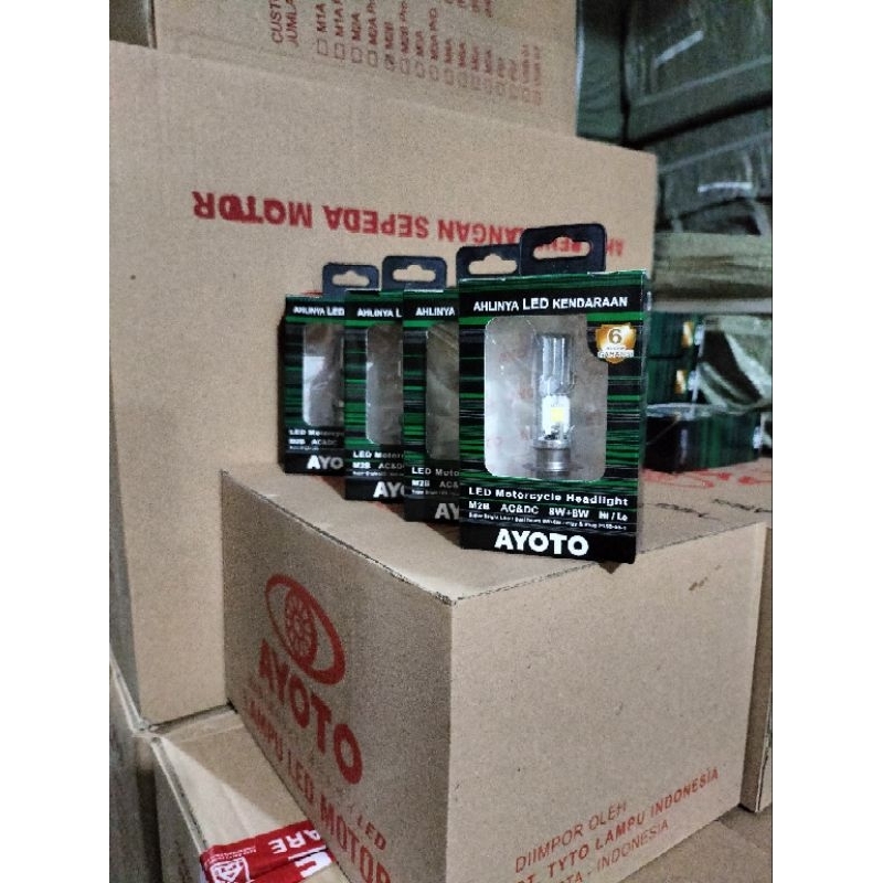 Limited Lampu Led Ayoto Lampu Depan Led 2Sisi Ac/Dc Ayoto H6
