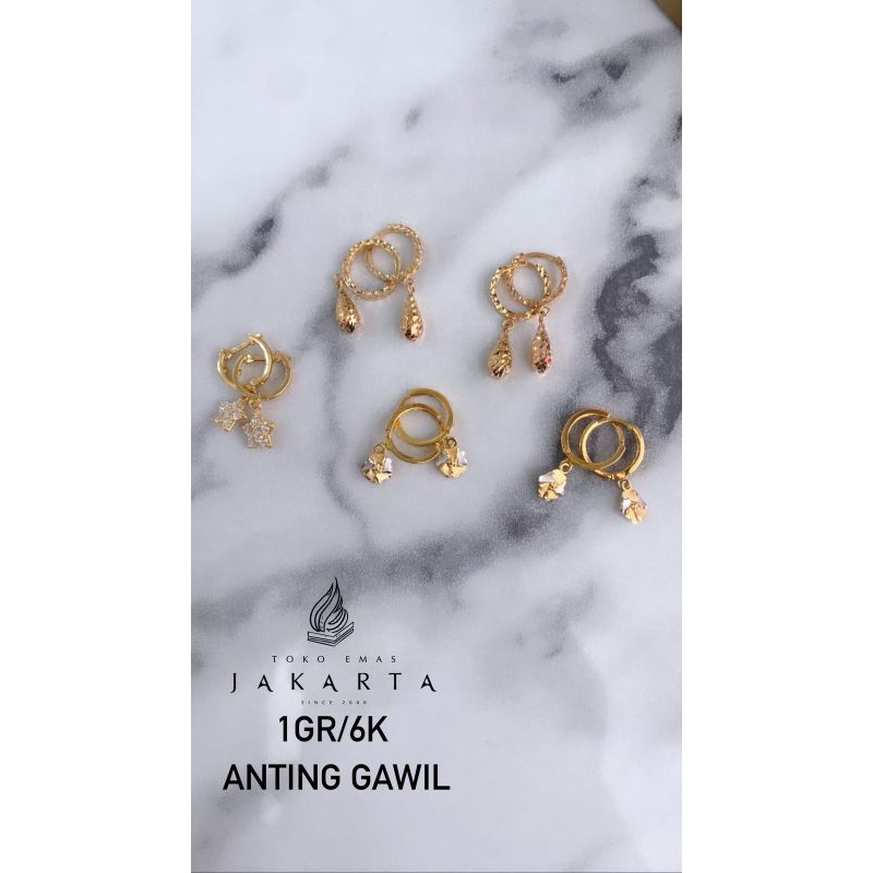 Anting Cepet Gawil 6K ll 1 Gram