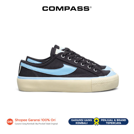 [Original 100%] Compass Gazelle Low Choco Ice