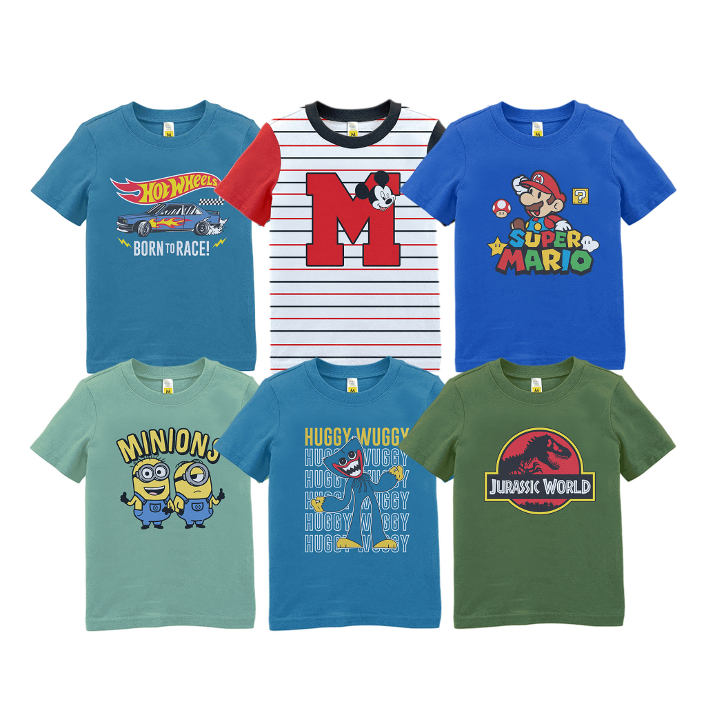 KAOS ANAK CHARACTER SERIES 1-10 T