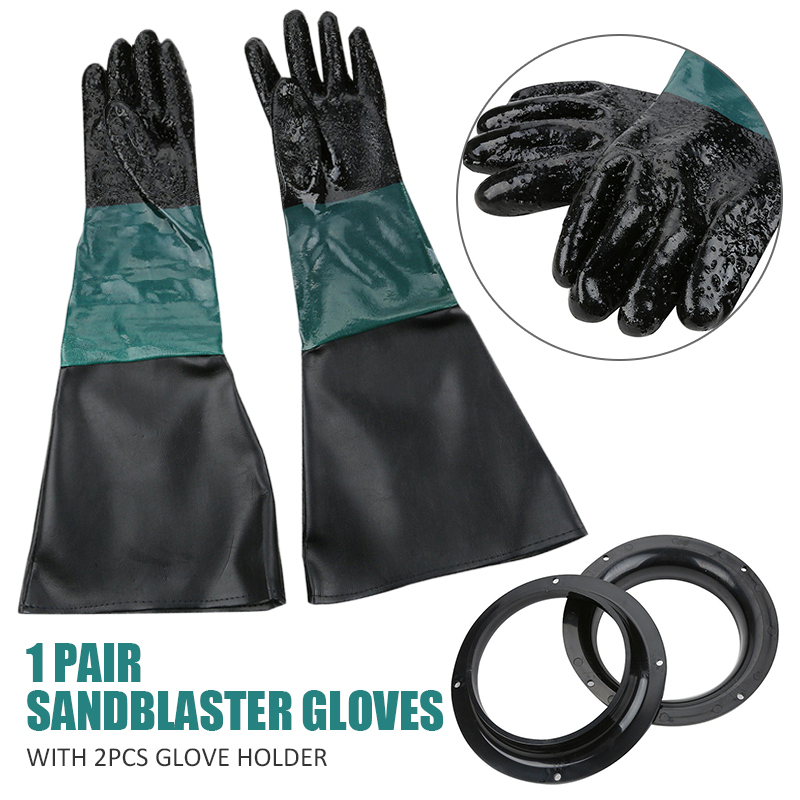 【60 CM】Sandblasting Gloves/Sarung Tangan Pelindung Sandblasting