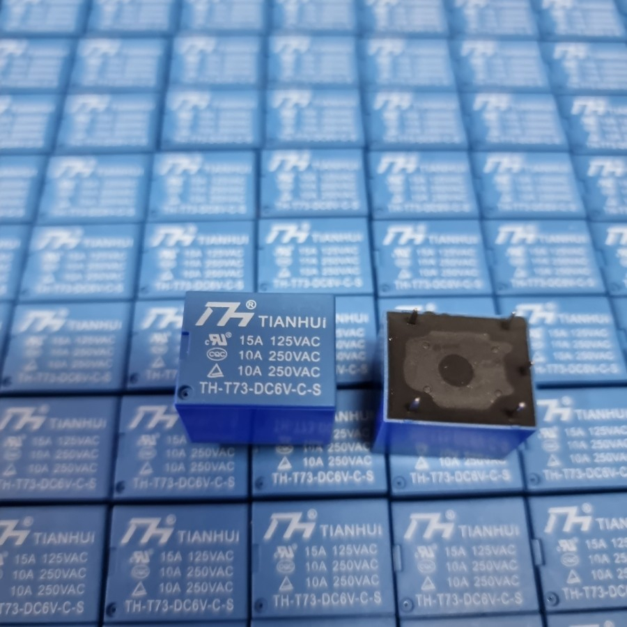 Relay Rilay 6Volt 5Pin Murah 6v 6 v 6 volt 5 P 5P 5 Pin