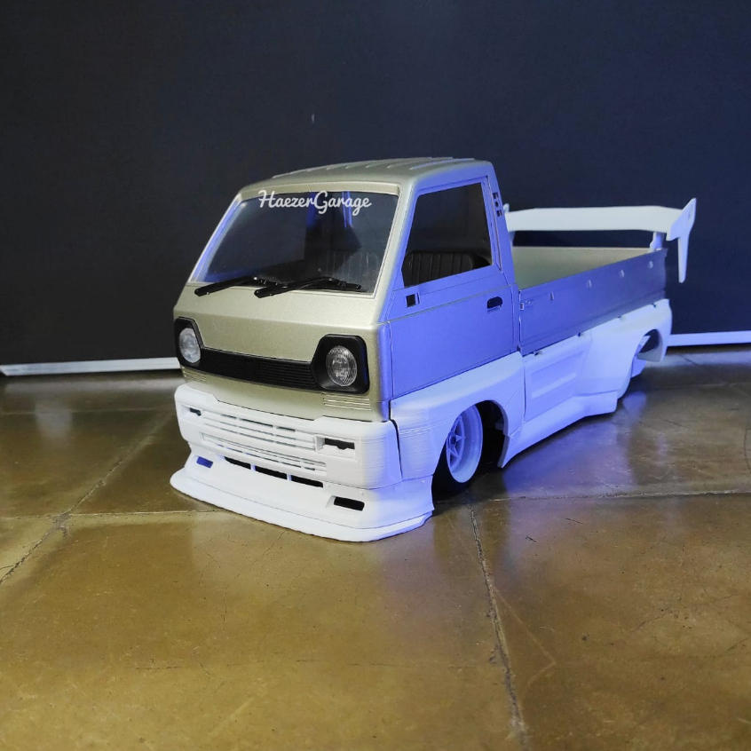 Aksesoris Pandem Wide Body Kit Full Set untuk WPL D12 RC - S3D