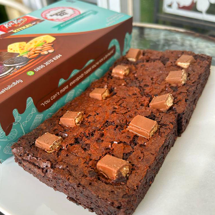 

Ssl09 Fudgy Brownies KitKat Fudge Lezat Terfavorite by Brownieholicbdg